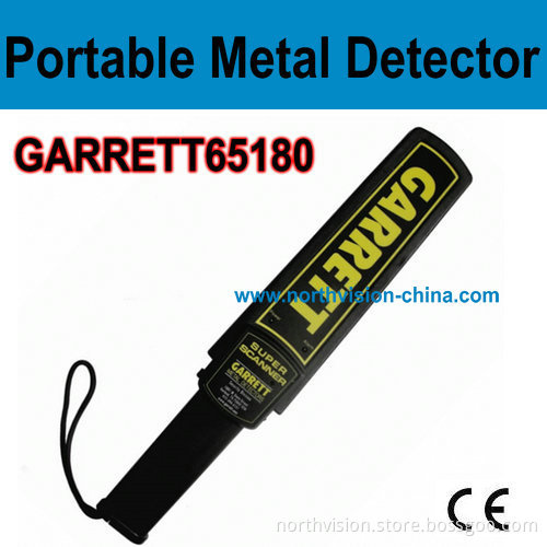 Garrett65180 Hand Held Metal Detector, Work Frequency: 93kHz, Battery 9V (6F22)